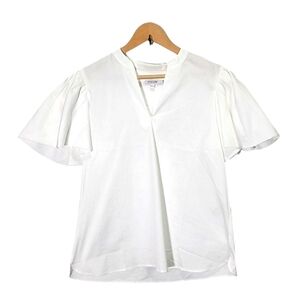 Chico's Cotton Blend Top Size 6